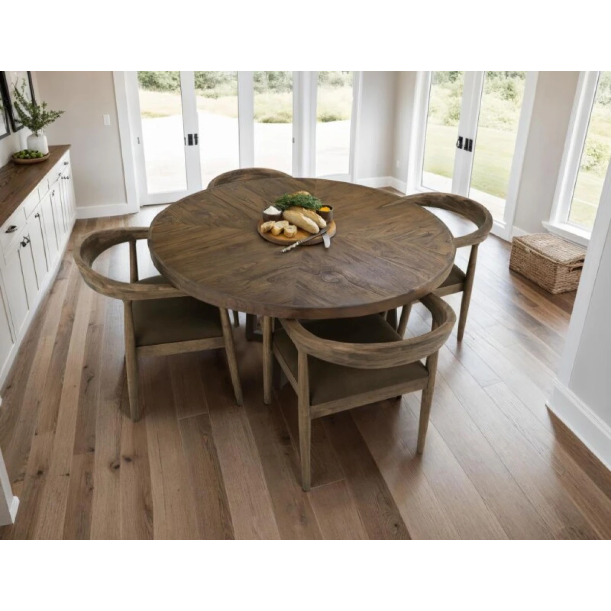 Wooden Chair - Natural Teca - Image 7