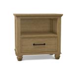 Vista Bedroom 1-Drawer Nightstand - Image 4