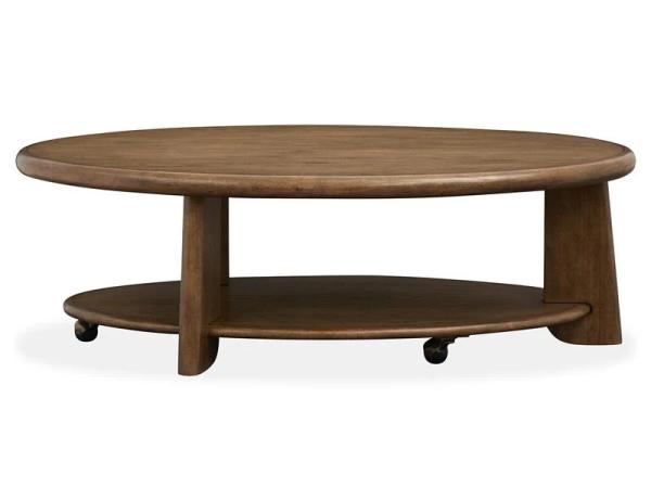 Tanner T6354-47 Oval Cocktail Table w/Casters - Image 8