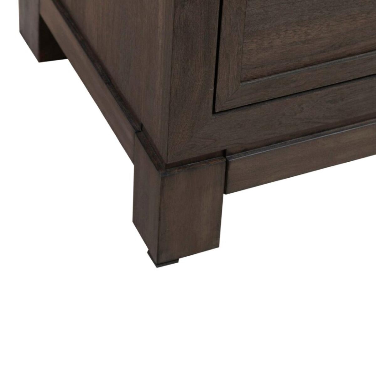 Modern Edge Nightstand w/ Charging Station - Image 12