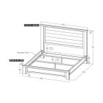 6/6 Eastern King Headboard - Town - Image 7