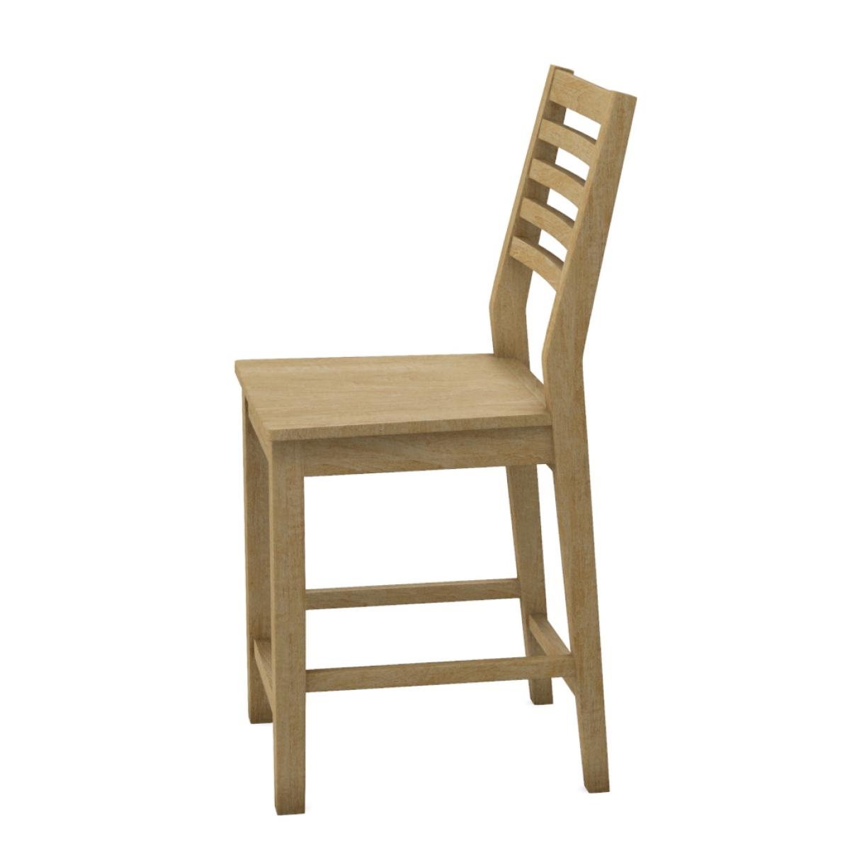 24" Aspen Ladder Back Counter Stool - Image 13