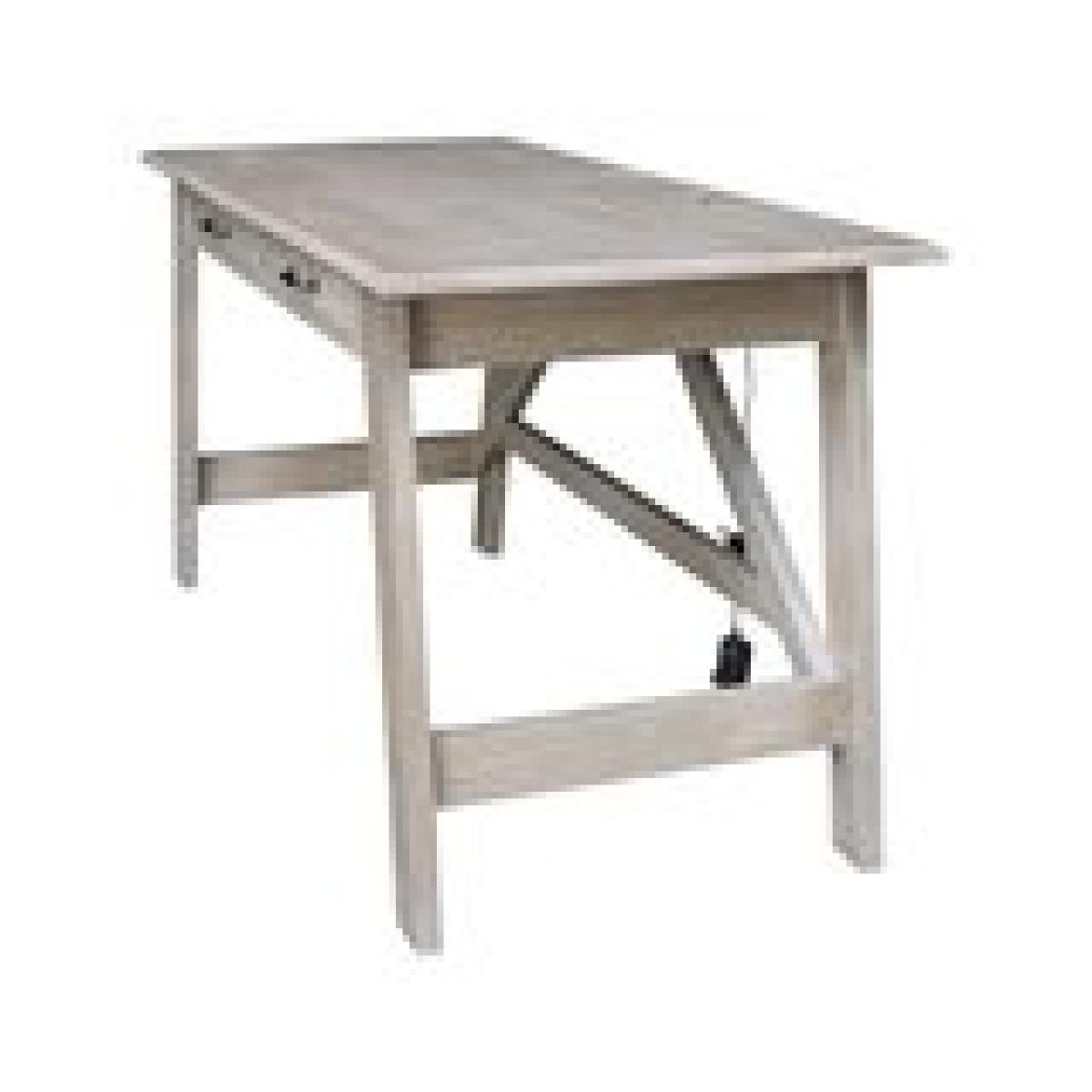 Home Accents - Serendipity Desk in Taupe Gray - Image 9