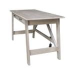 Home Accents - Serendipity Desk in Taupe Gray - Image 9