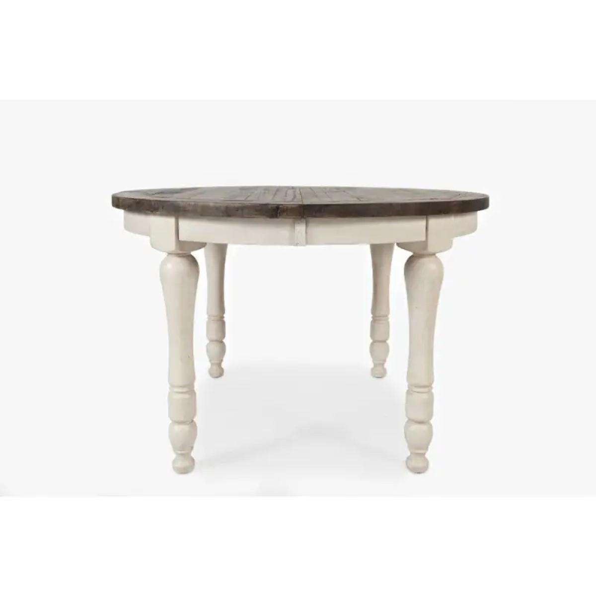 Madison County Round To Oval Dining Table - Image 2