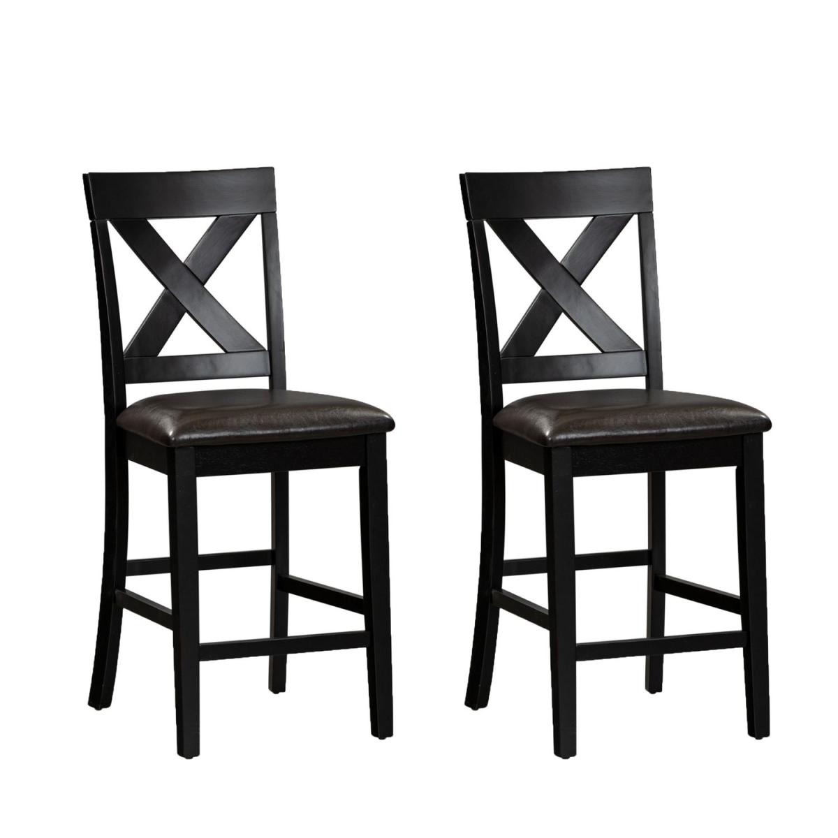 X Back Counter Chair- Pack of 2 - Image 2