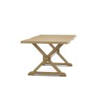 Farmhouse Live Edge Table Top w/ Farmhouse Trestle Base - T-4074A - Image 33