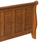 Grandpas Cabin Twin Sleigh Headboard & Footboard - Image 9