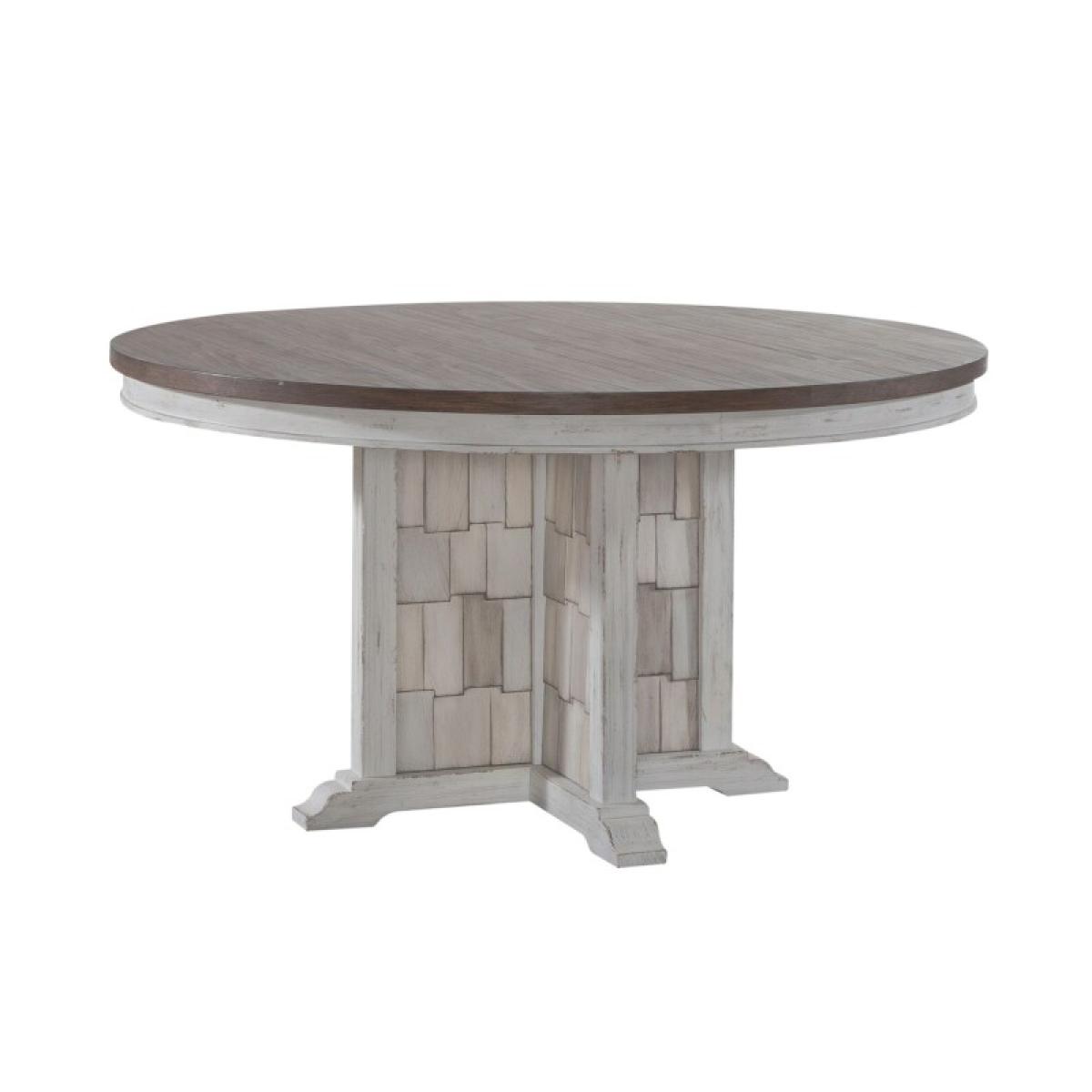 River Place Pedestal Table Set - Image 3