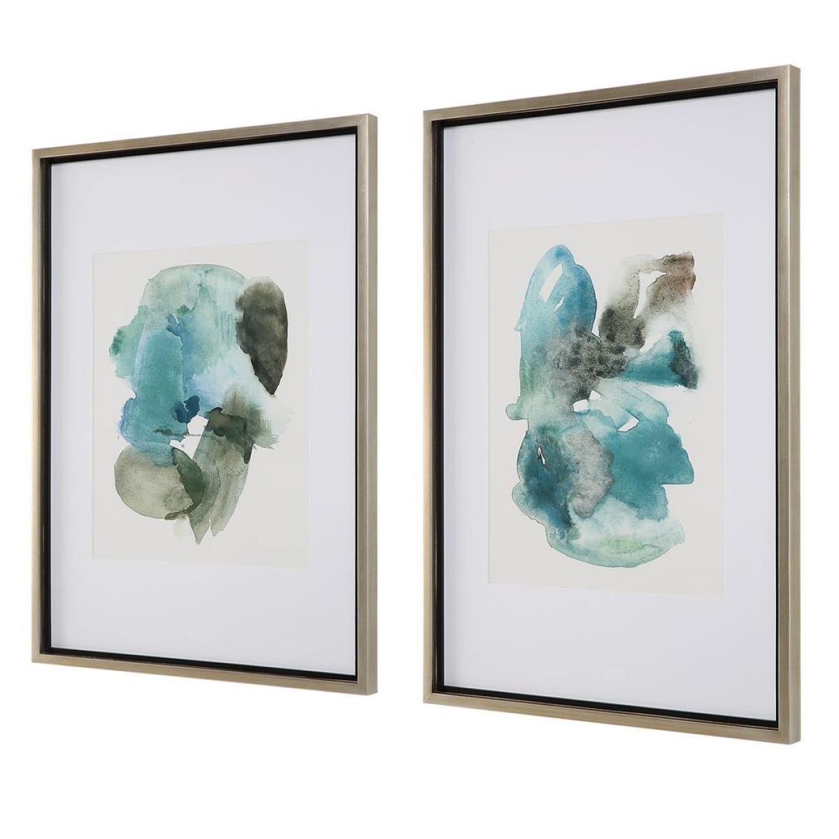 Blueprints Framed Prints, S/2 - Image 6