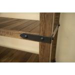 Parota 4 Shelves 70" Bookcase - Image 4