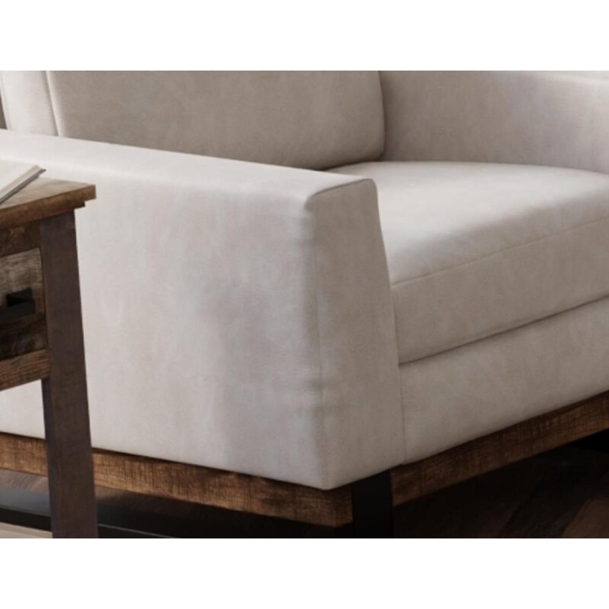 Metal & Wood Base, Loveseat - Blackburn - Image 8