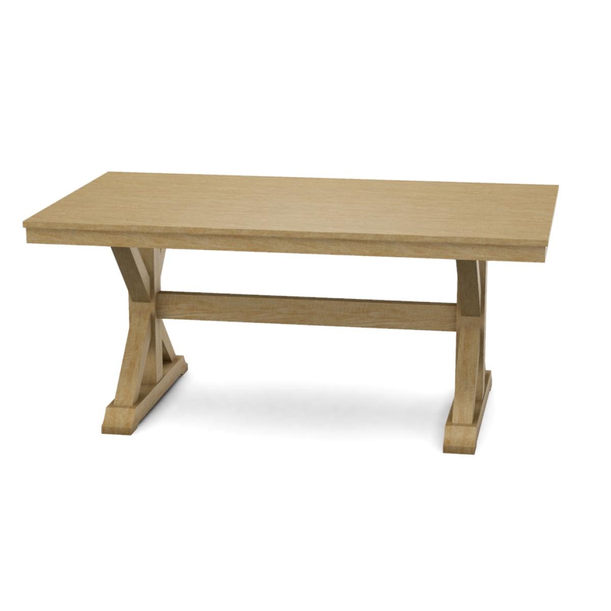 Canyon Trestle Table Top & Base - T-4068B - Image 6