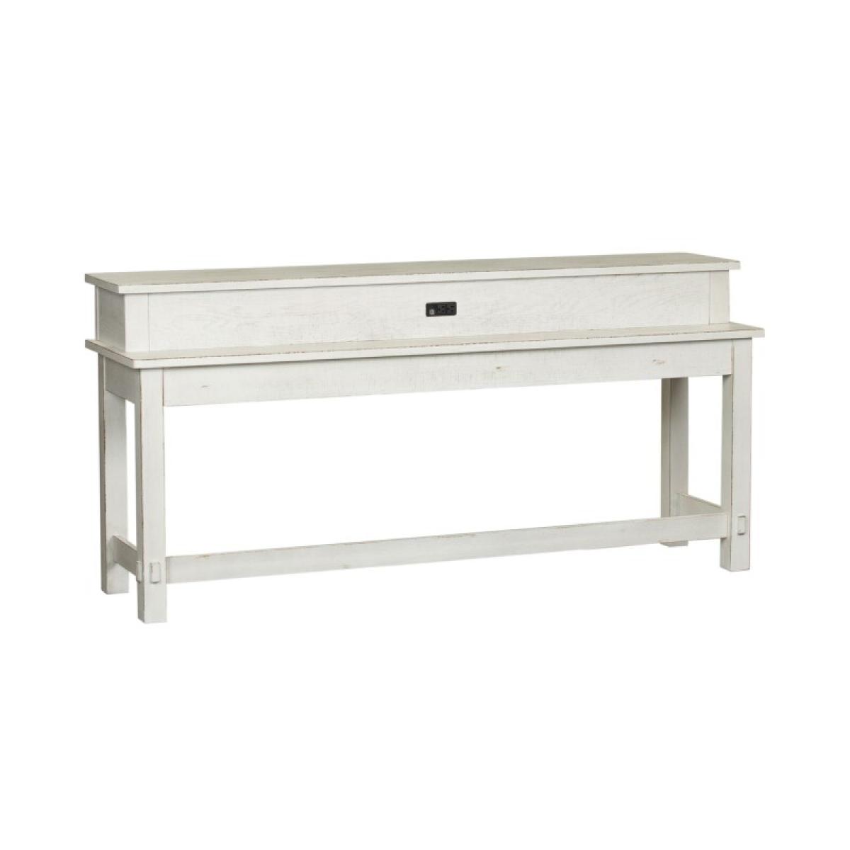 Modern Farmhouse Console Bar Table - Image 3
