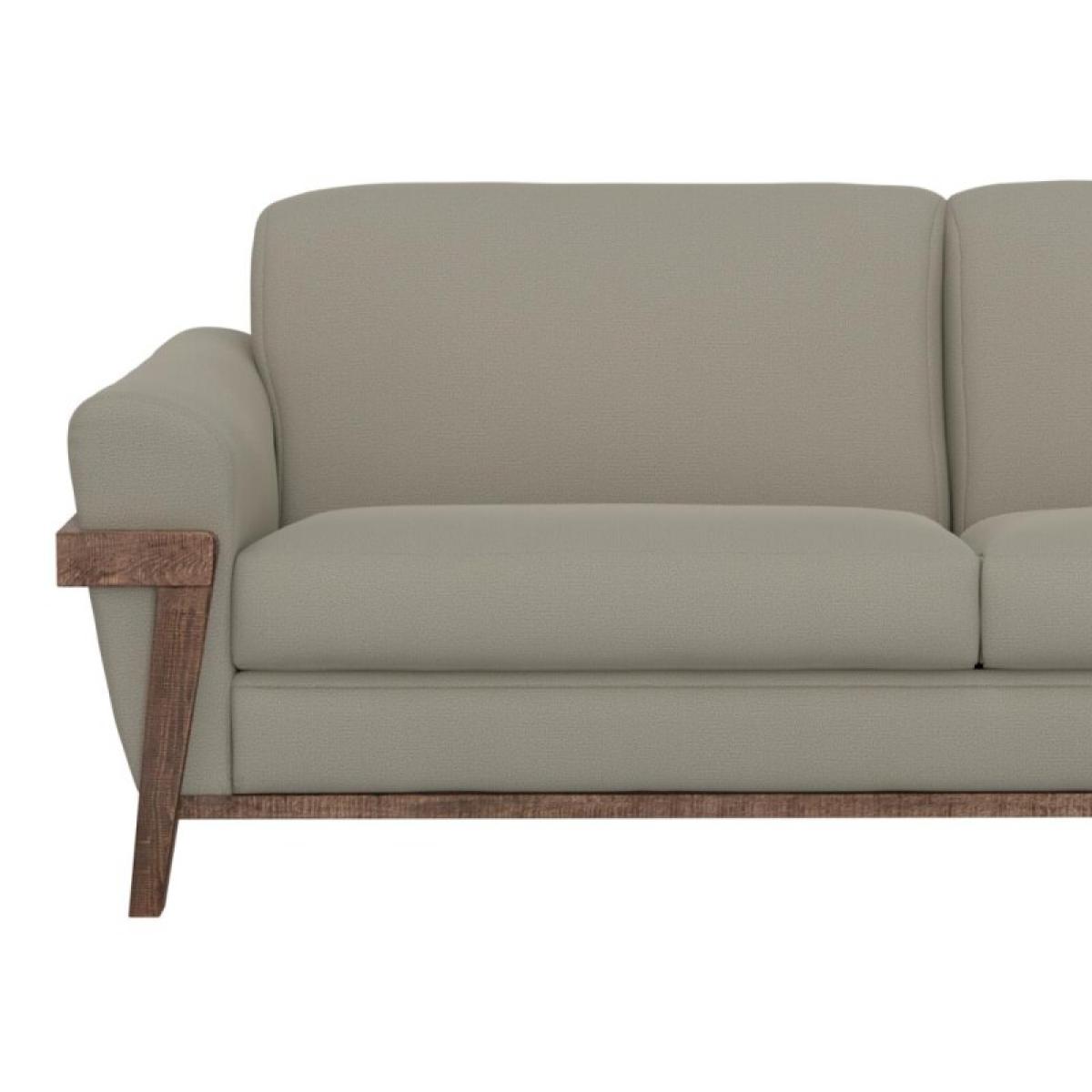 Wooden Frame & Base, Armchair - Loft Brown - Image 7