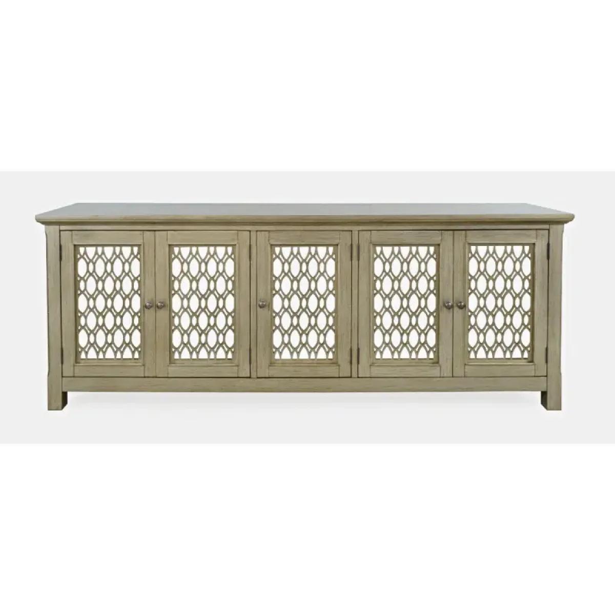 Isabella 86" Mirrored Accent Cabinet - Image 26