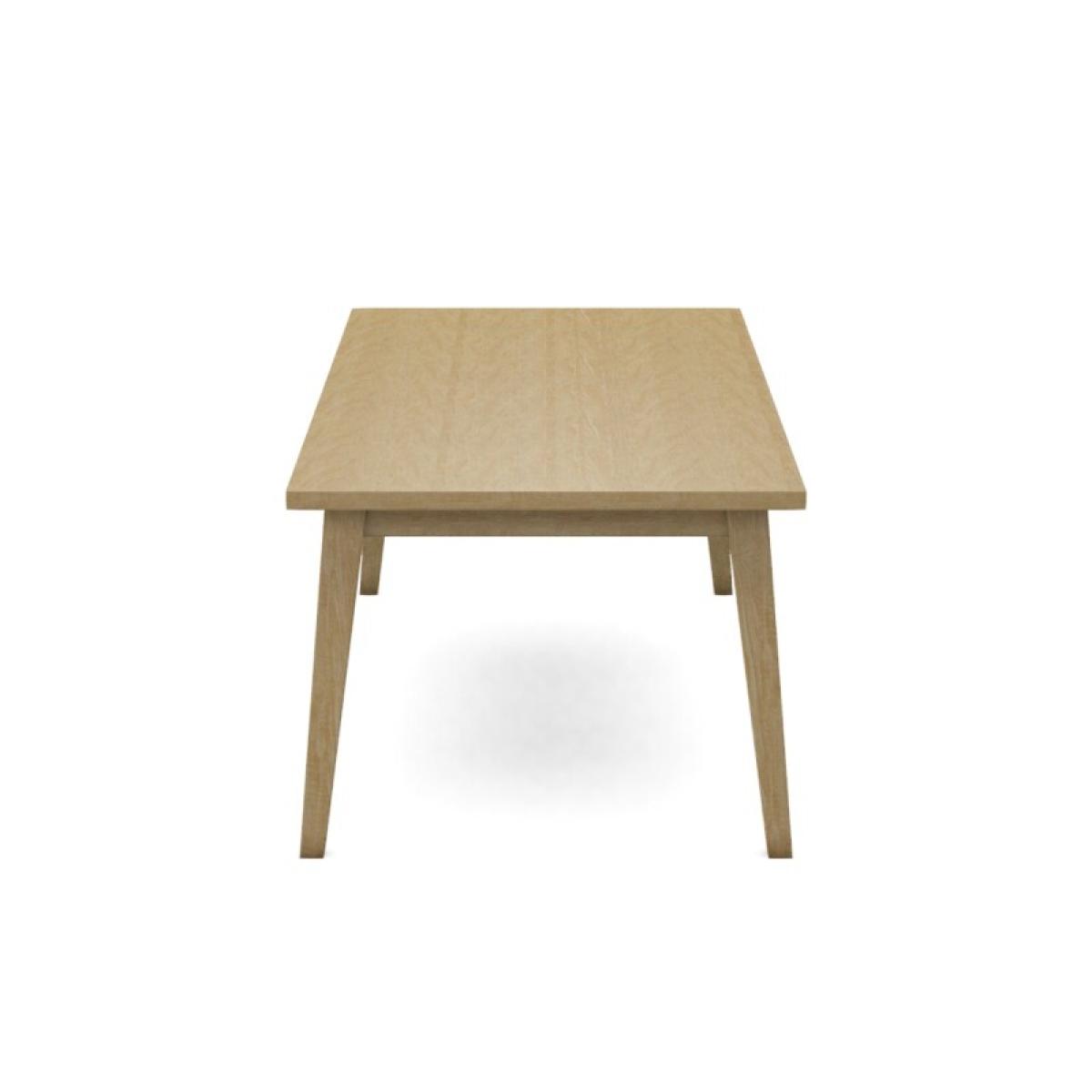 Mid Century Moden Solid Table w/ Flared Legs - Image 14