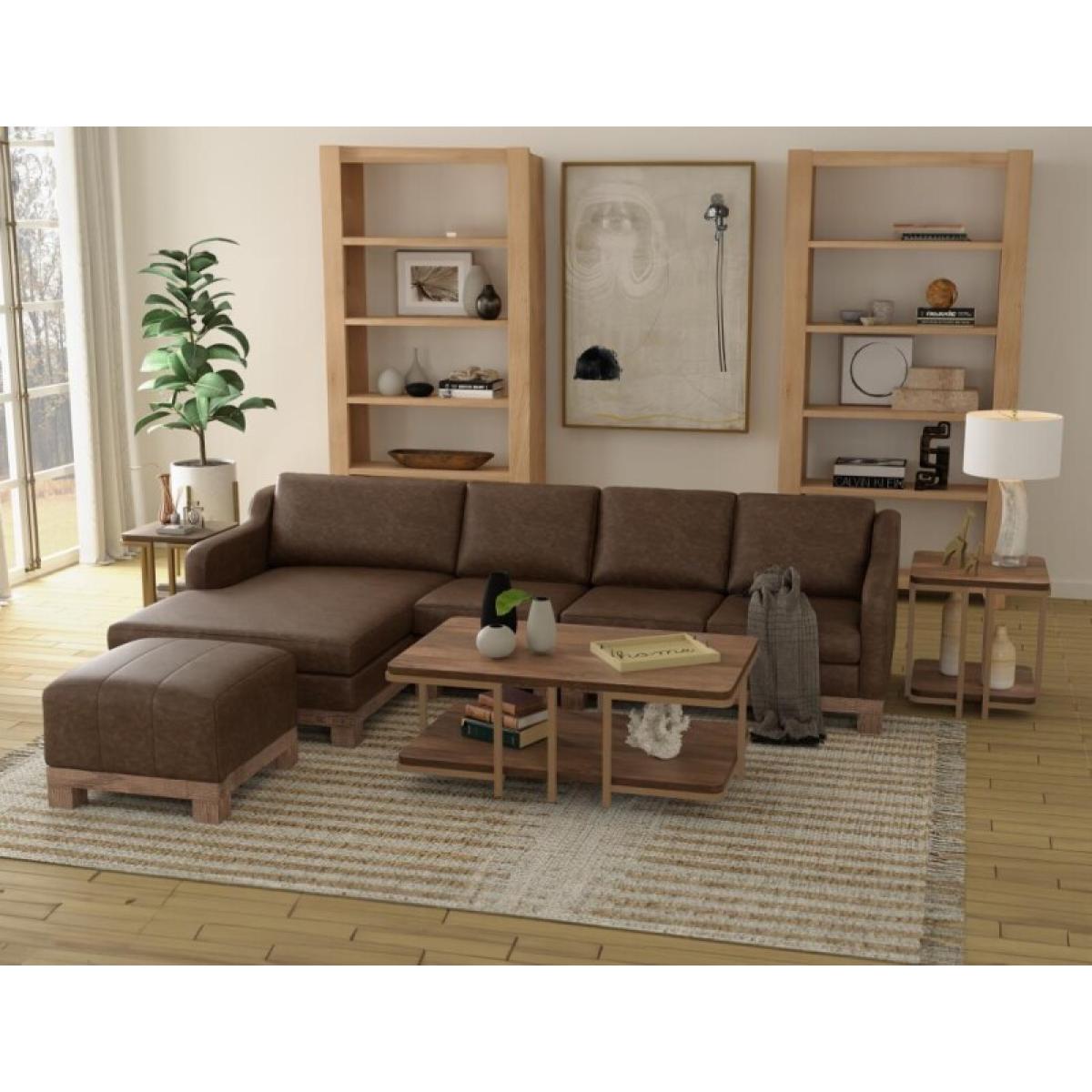 Wooden Frame & Base, Sectional Left Chaise - Samba - Image 3