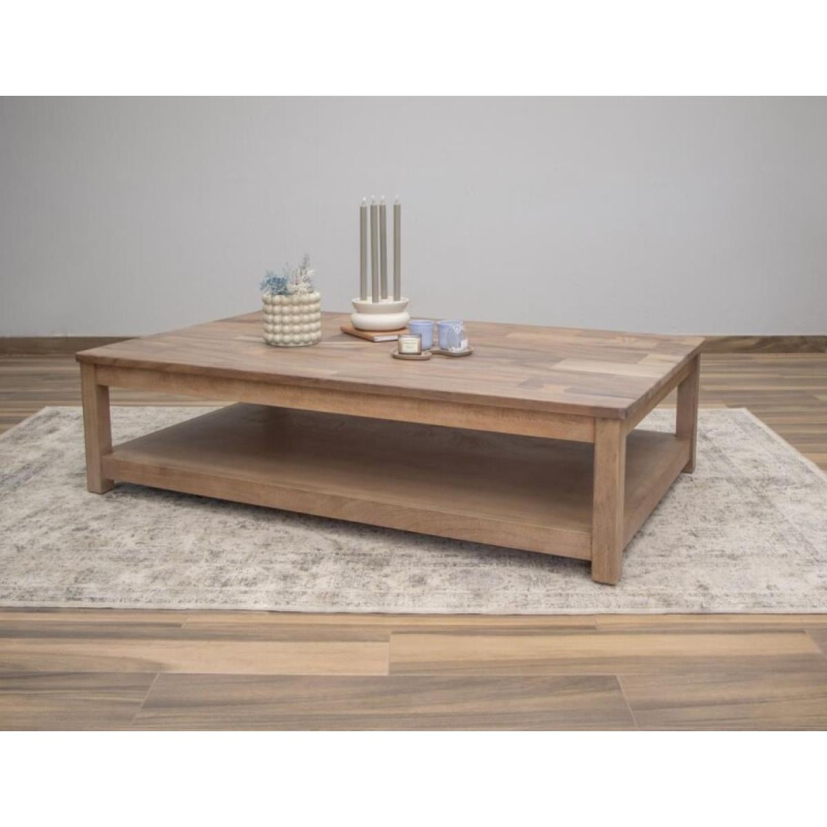 Deluxe Cocktail Table - Natural Parota - Image 3