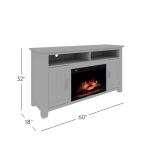 Cannon Valley Electric Fireplace Media Console - Image 12