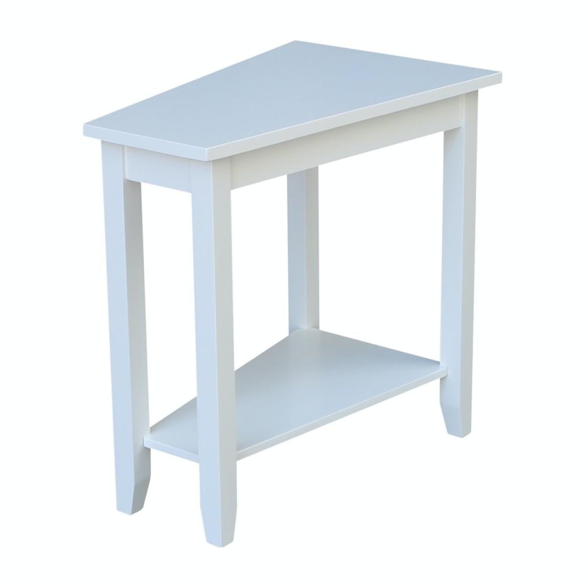 Destinations Collection - Keystone Accent Table in Pure White - Image 2