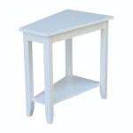 Destinations Collection - Keystone Accent Table in Pure White