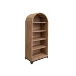 5 Shelves Bookcase - Natural Parota