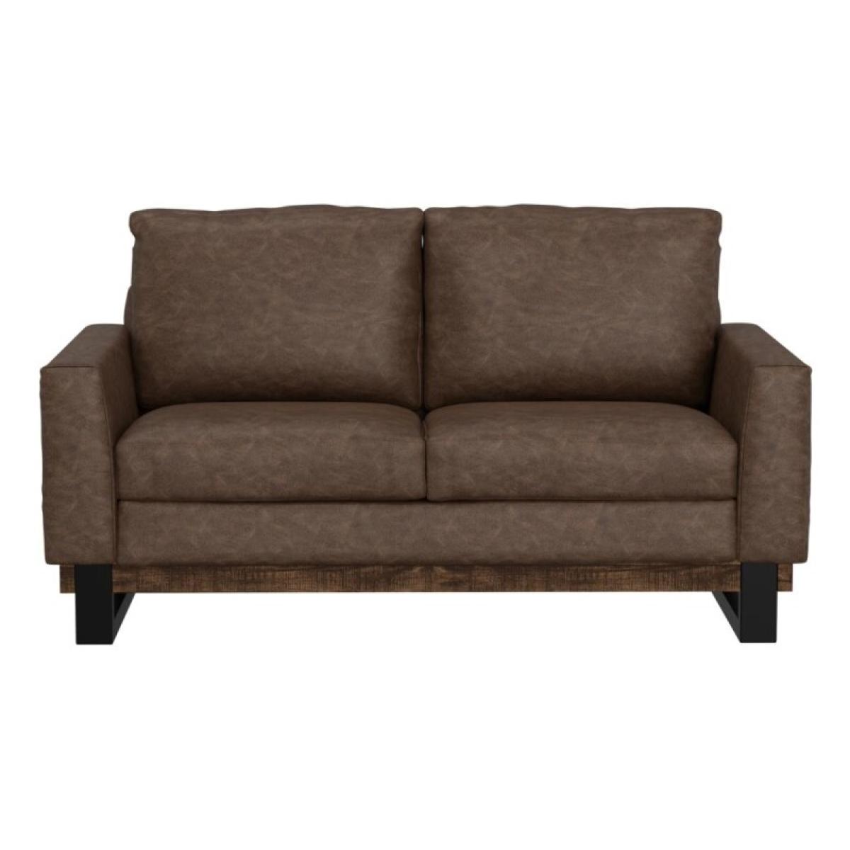 Metal & Wood Base, Loveseat - Blackburn - Image 3