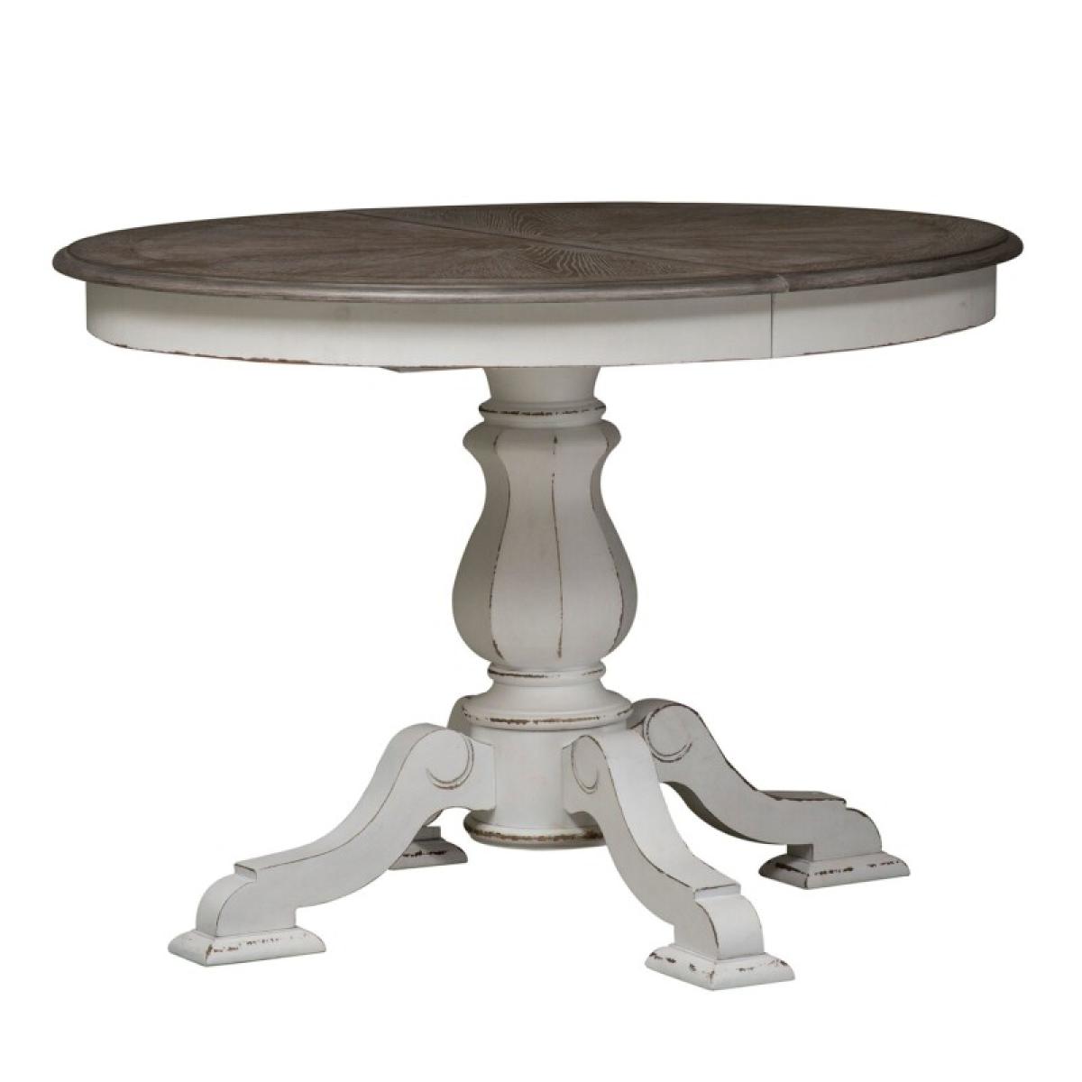 Magnolia Manor 5 Piece Pedestal Table Set - Image 4
