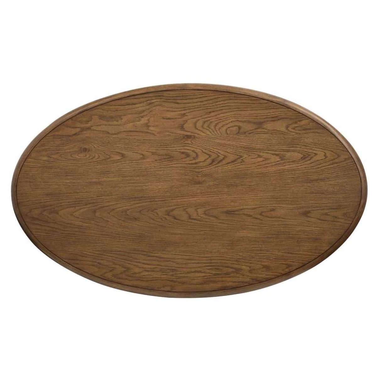 Tanner T6354-47 Oval Cocktail Table w/Casters - Image 3