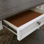 Allyson Park Rectangular Leg Table - Image 8