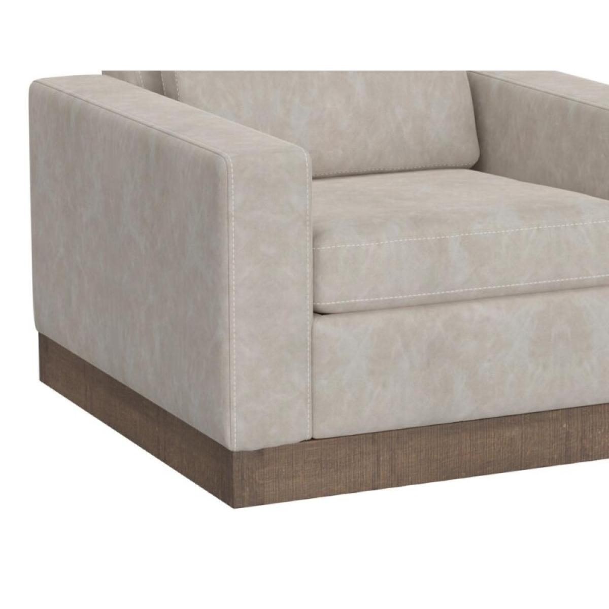 Wooden Frame & Base, Armchair - Georgia - Image 4