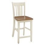 Dining Essentials - 24" San Remo Counter Stool in Hickory and Shell