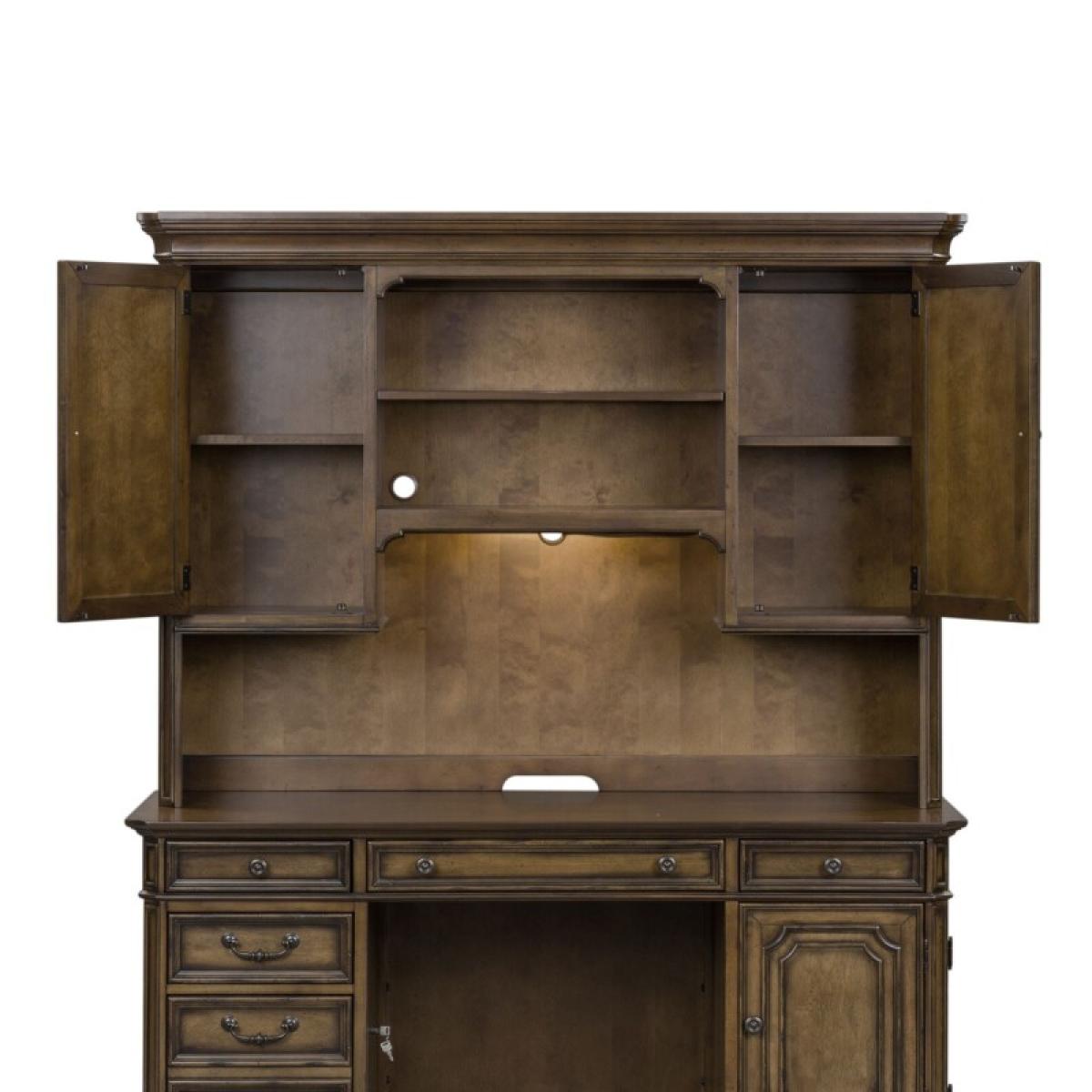 Amelia Jr. Executive Credenza Hutch - Image 4