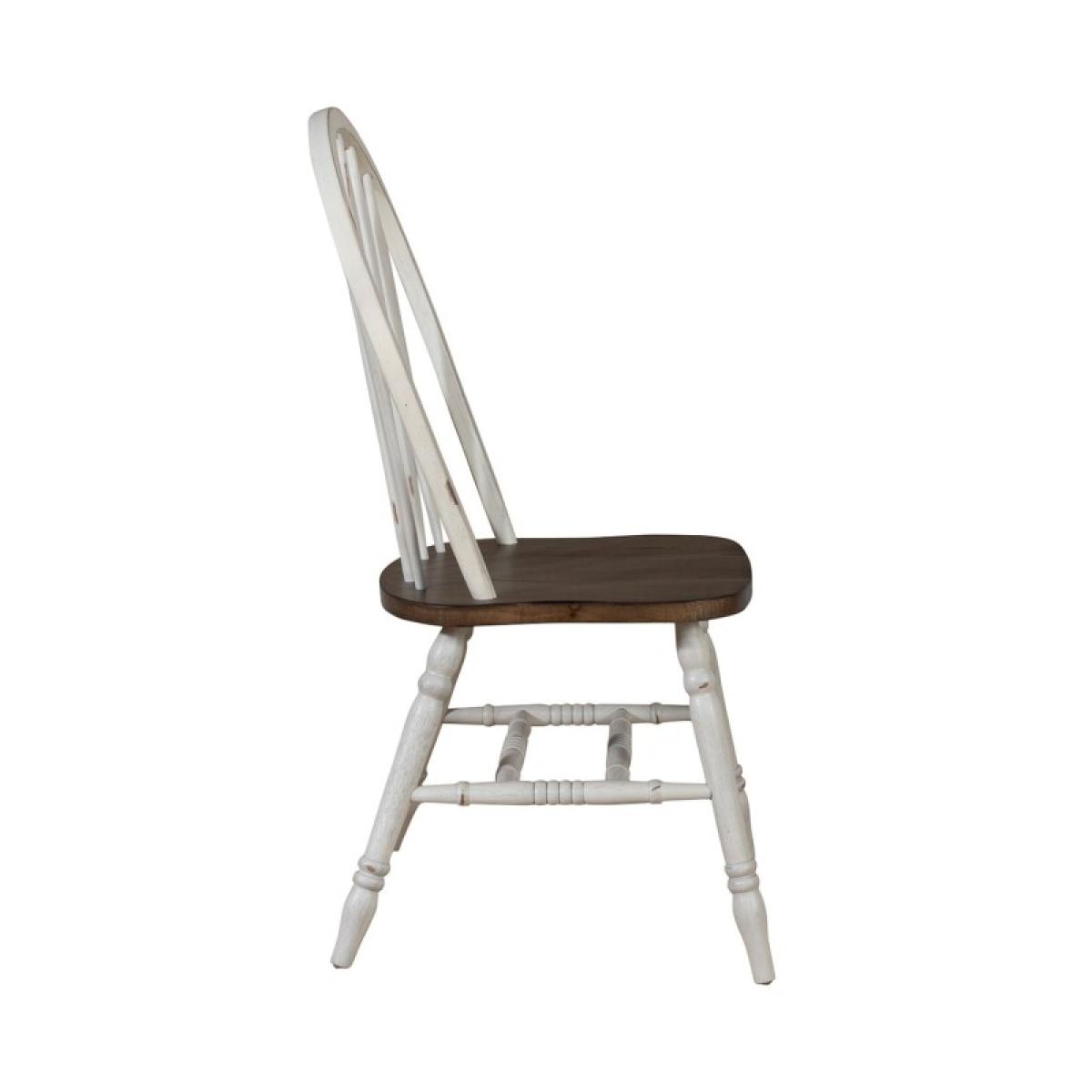 Carolina Crossing Windsor Side Chair- White - Image 5