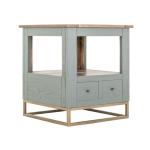 2 Drawer, 1 Shelf, End Table - Timber - Image 4