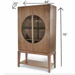 Manhattan Valley Curio Cabinet - Image 8