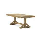 Canyon Butterfly Leaf Trestle Table w/ Canyon Trestle Base - T-8440XBT - Image 11