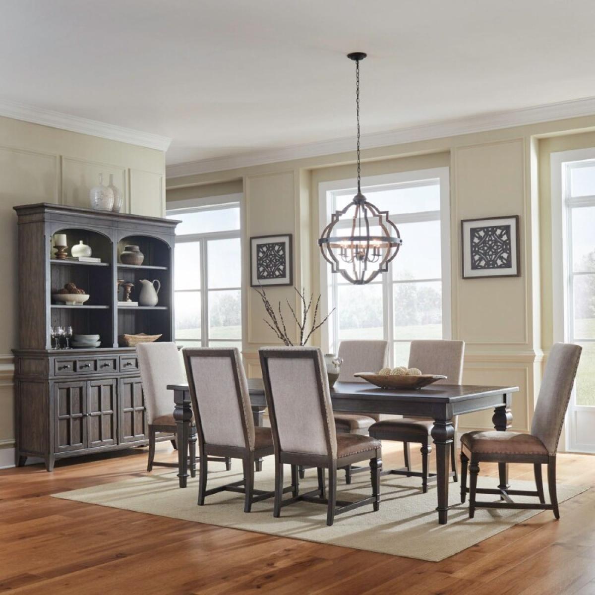 Paradise Valley Opt 7 Piece Rectangular Table Set - Image 2