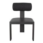 Bolster Back Outdoor Dining Chair, Charcoal - Image 7