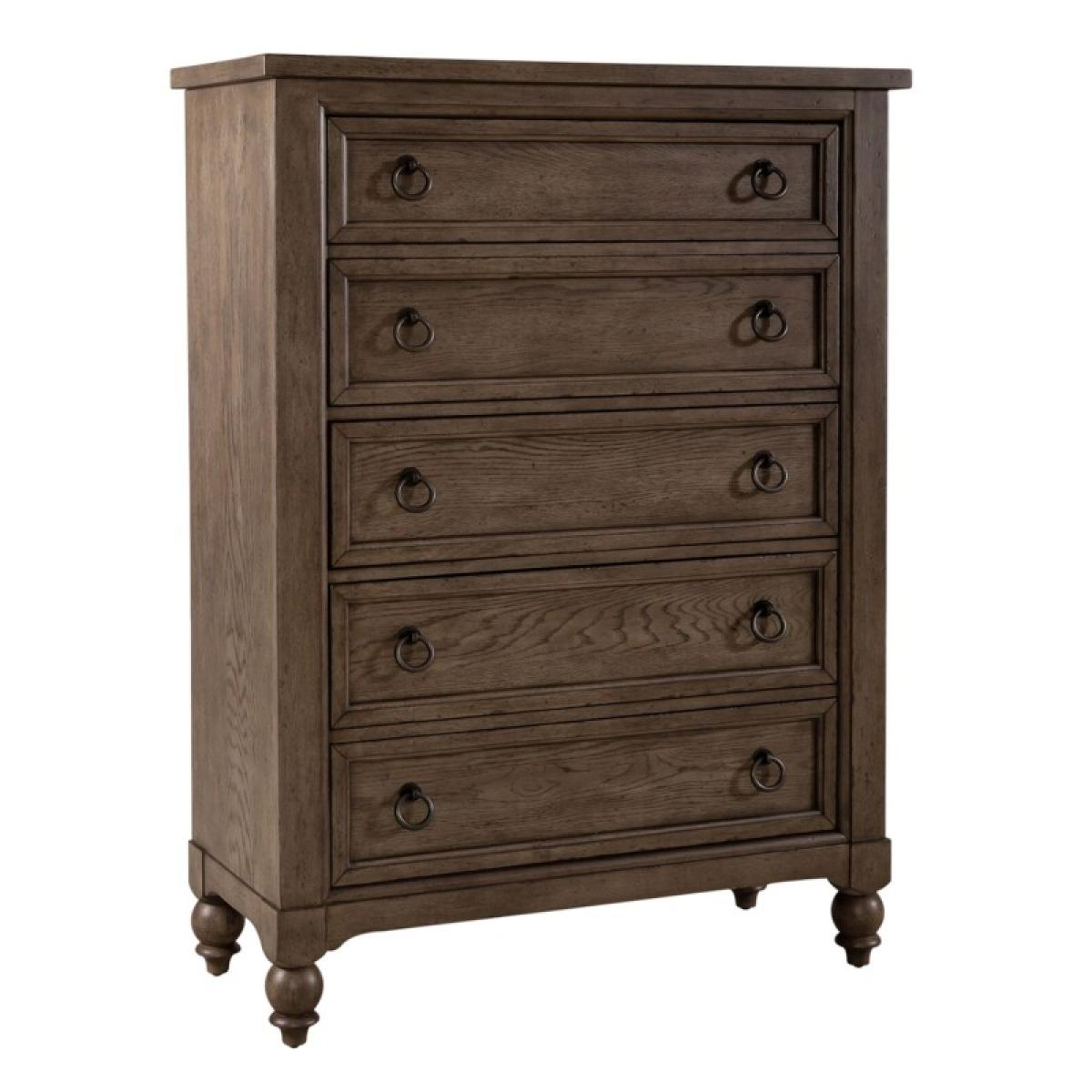 Americana Farmhouse Queen Shelter Bed, Dresser & Mirror, Chest - Image 4