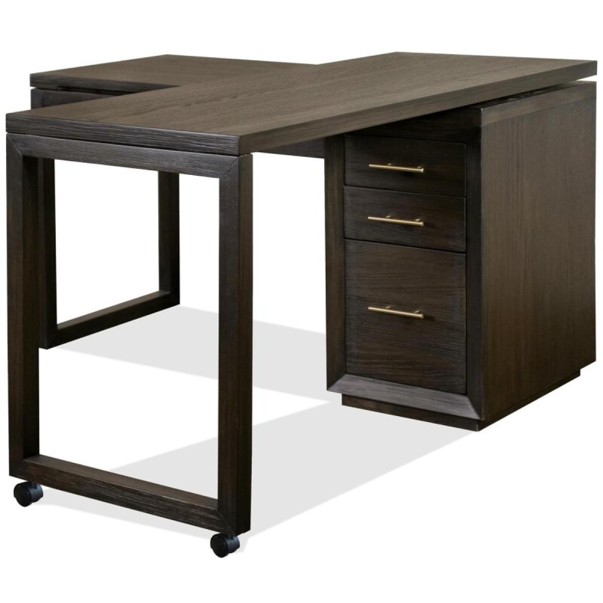 Swivel Lift-top L-desk - Image 9