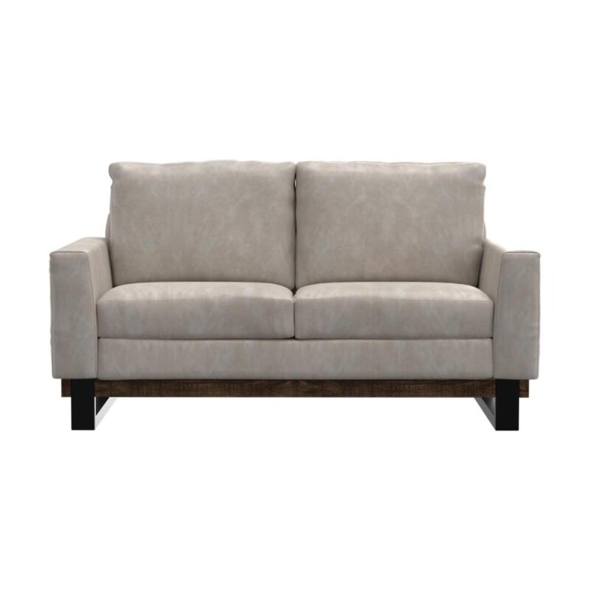 Metal & Wood Base, Loveseat - Blackburn - Image 3