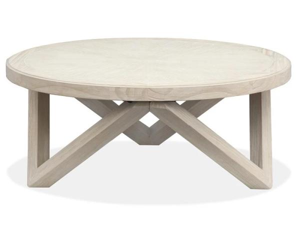 Bostwick T6340-45 Round Cocktail Table - Image 6