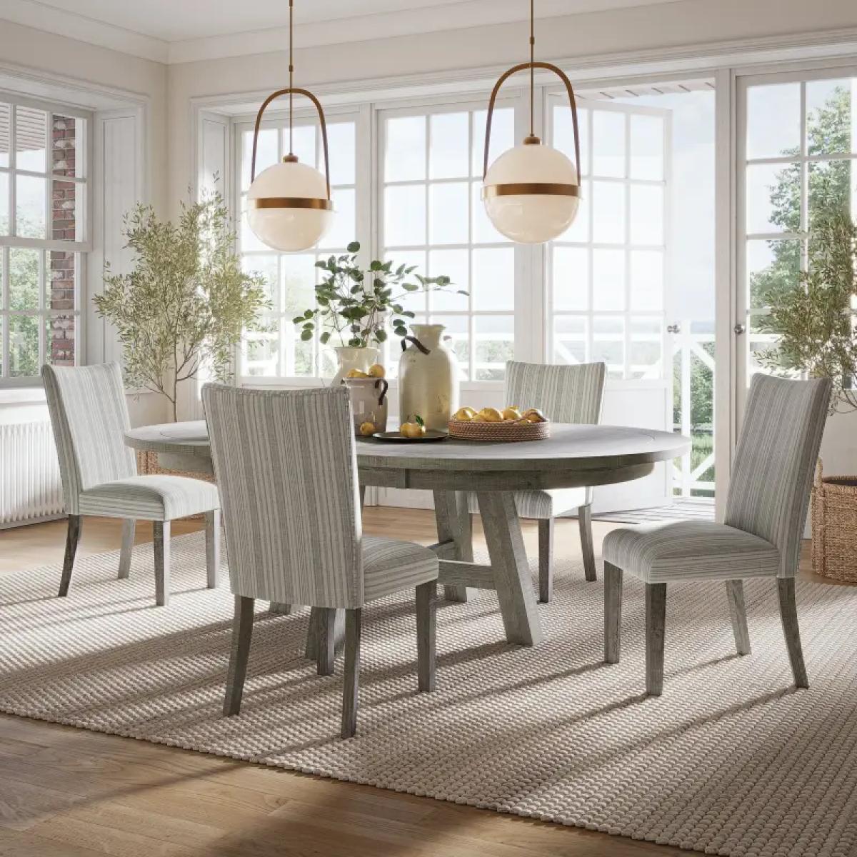 Telluride Round-to-oval Extension Dining Table - Image 3