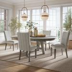 Telluride Round-to-oval Extension Dining Table - Image 3