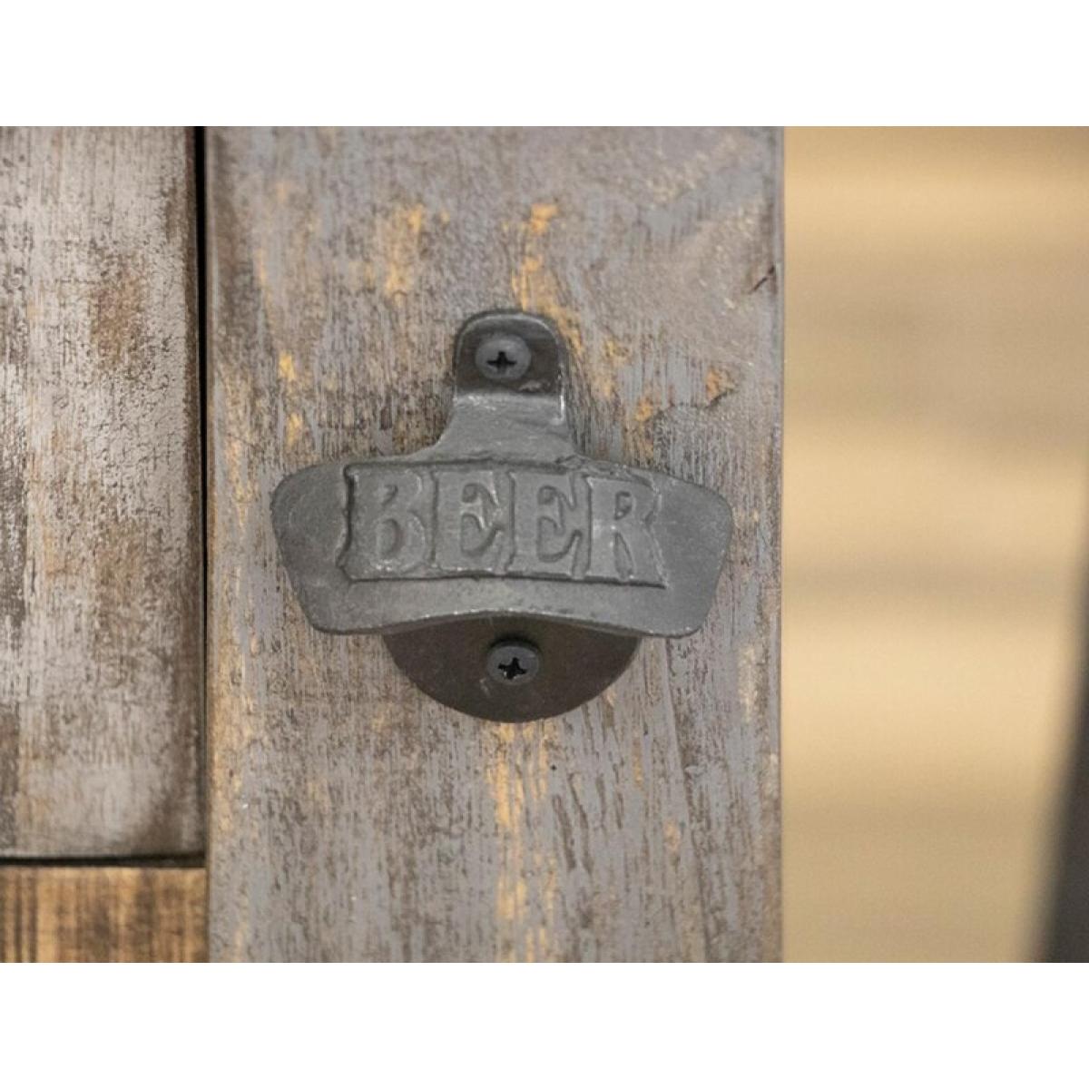 2 Drawer 2 Doors Bar - Loft Brown - Image 9