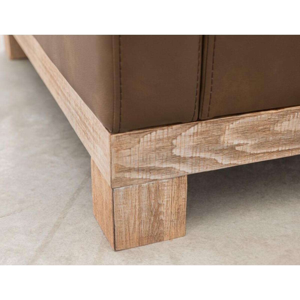 Samba Wooden Frame & Base, Two-Cushion Sofa - Image 7