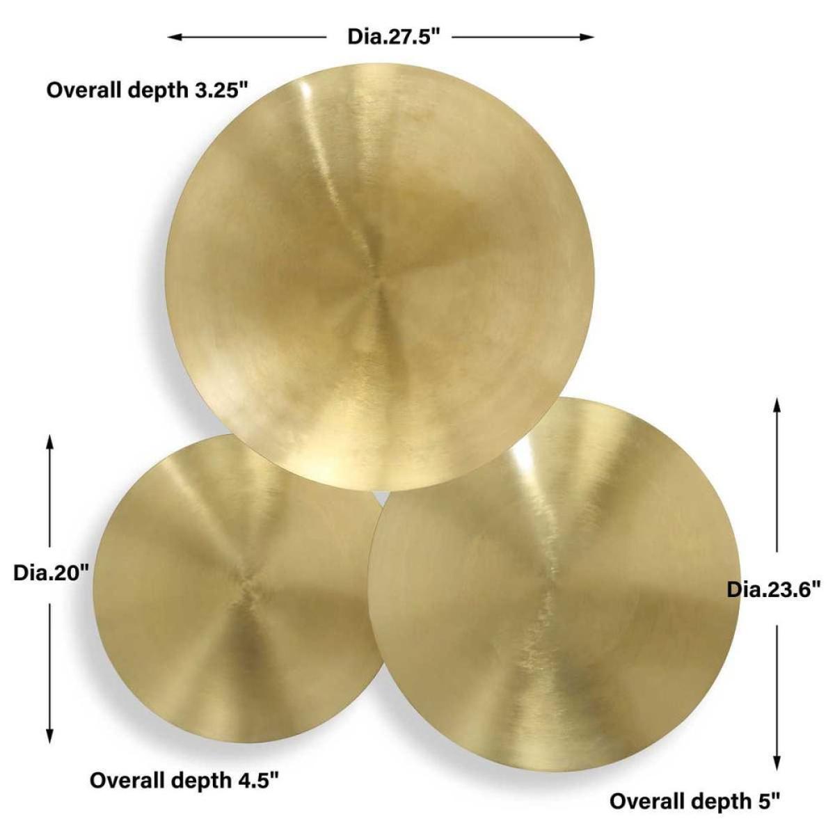 Cymbalic Metal Wall Decor, S/3 - Image 8