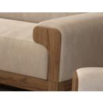 Wooden Frame & Base, Loveseat - Sedona - Image 8